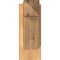 Ekena Millwork Traditional Arts & Crafts Smooth Outlooker, Western Red Cedar, 5 1/2"W x 14"D x 14"H OUT06X14X14TRA03SWR - alternate 2